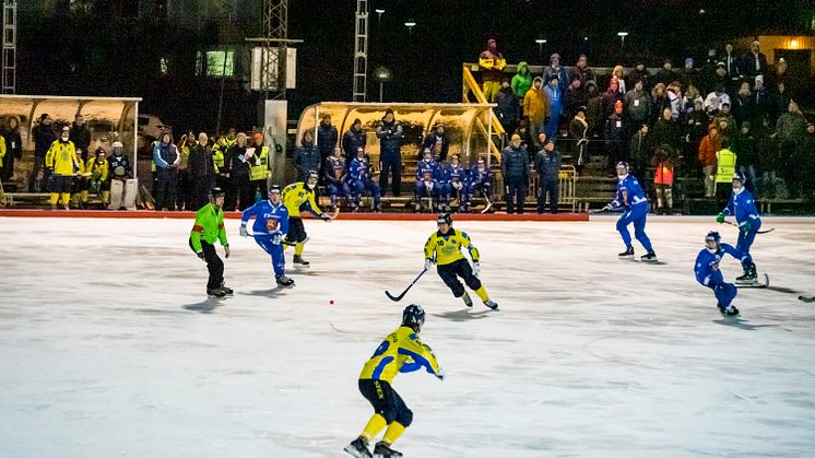 Bandy-VM i Borås, Finland mot Kazakstan