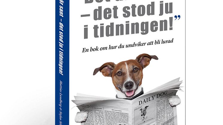 Förhandsboka nu - smyglansering av boken "Det är sant - det stod ju i tidningen"