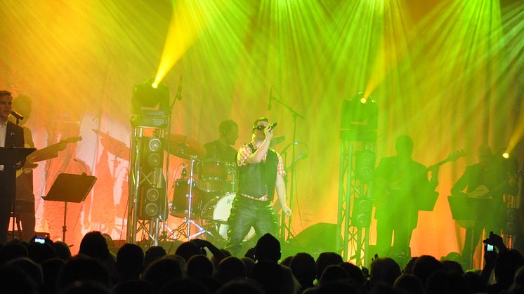Väsby Melodifestival - bild från finalen 2012