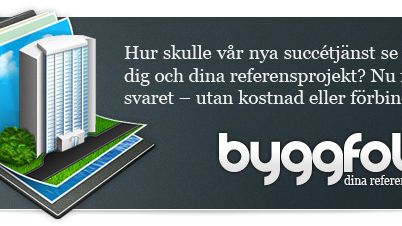 Hur skulle en Byggfolio med ditt företags referensprojekt se ut? Prova gratis så får du svaret!