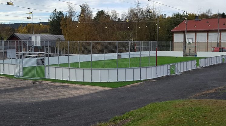 Så här kommer den nya multiarenan i Nyland att se ut, bilden är från en liknande arena.
