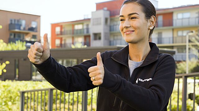 Riksbyggens kunder mer nöjda med sin fastighetsförvaltning än branschsnittet