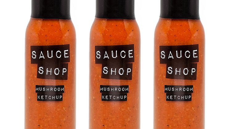 Nyhet – Ketchup gjord på Portabellosvamp