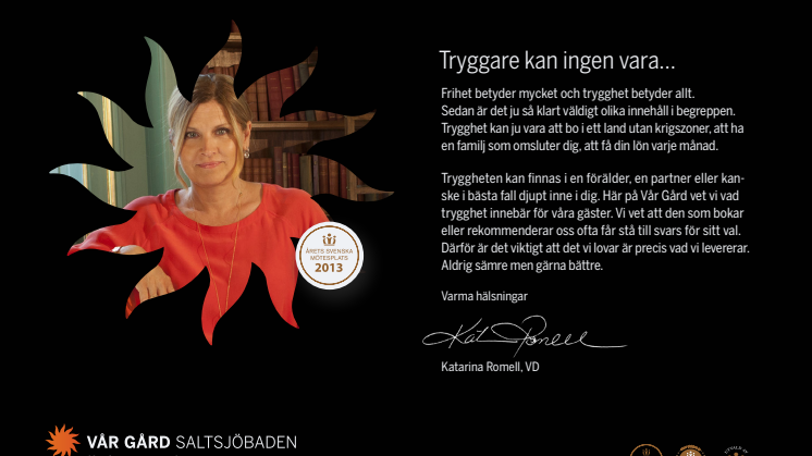 Stora möten på Vår Gård Saltsjöbaden