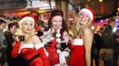 Julmarknaden Santa Pauli i Hamburg 