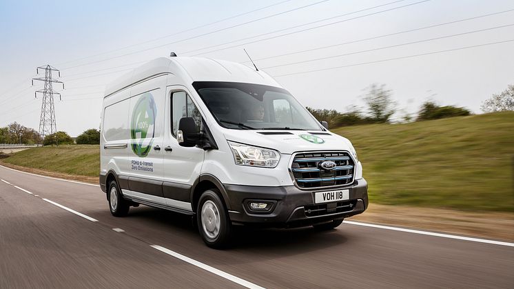 Ford E-Transit kunde testprosjekt 2021