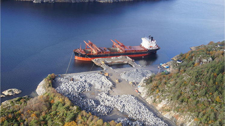 Svartebukt Havn - Foto; Larvik Havn