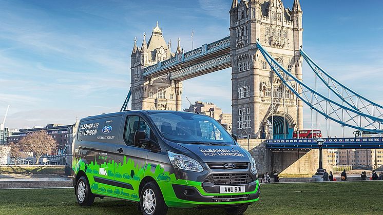 Ford bude v Londýně zkoušet nové užitkové plug-in hybridy, které mohou přispět ke zlepšení kvality ovzduší