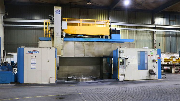 2 vertical turret lathe SIRMU VTMP 280C