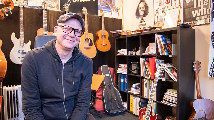 Jon Stavert- verksamhetsansvarig och musiklärare