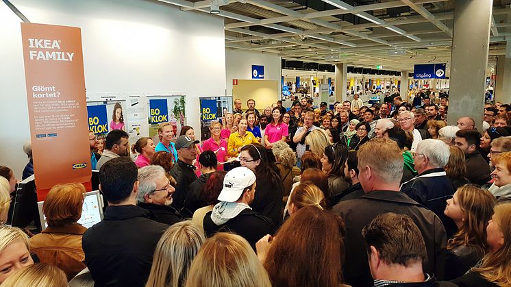 Säljstart på IKEA