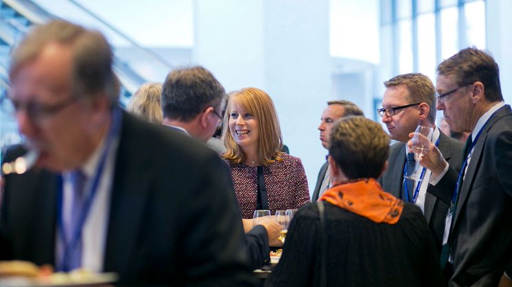 Annie Lööf i samtal på Industridagen 2013