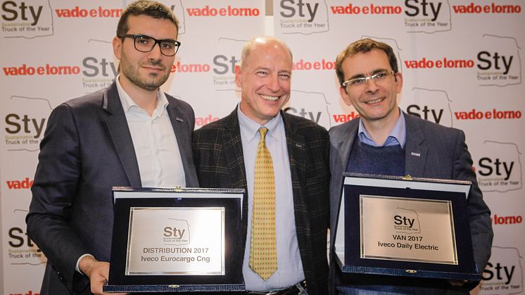 Ivecolle kaksi ”Vuoden ympäristöystävällisin ajoneuvo 2017” -palkintoa