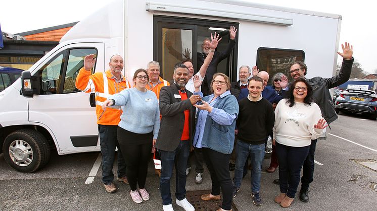Horsham Matters mobile service hub handover