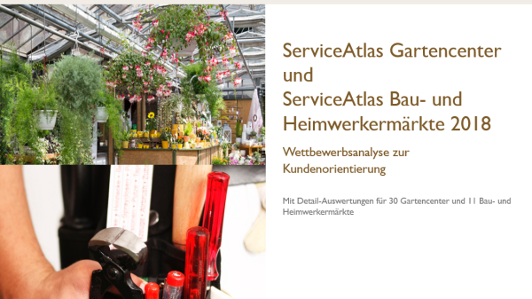 Baumärkte und Gartencenter im Kundenurteil 