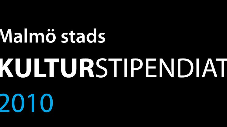 Välkommen till Malmö stads kulturstipendieutdelning