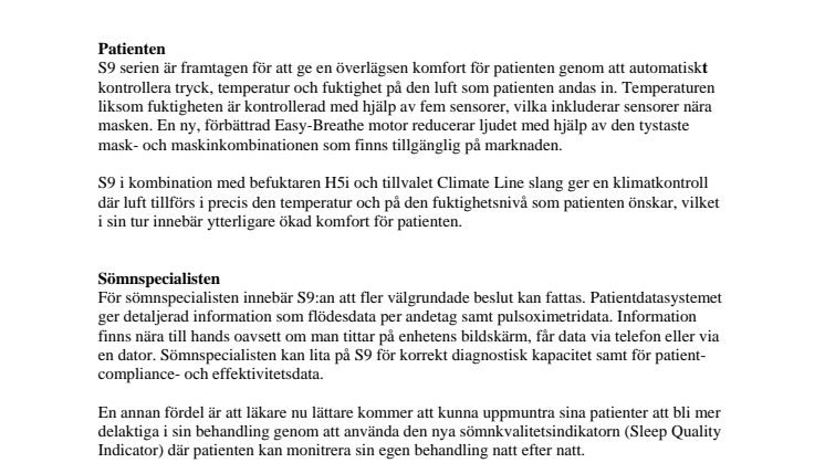 Varför ResMeds S9 CPAP är så fantastisk