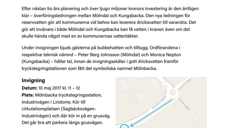 Säkrare vattenförsörjning i två kommuner