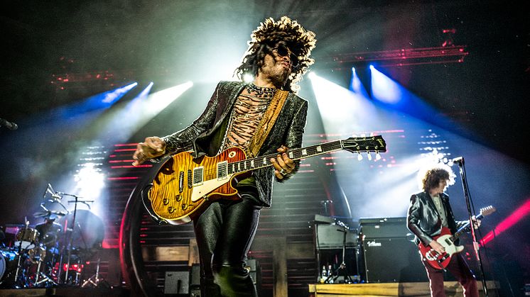 Lenny Kravitz återvänder till Gröna Lund för en tredje konsert den 30 maj
