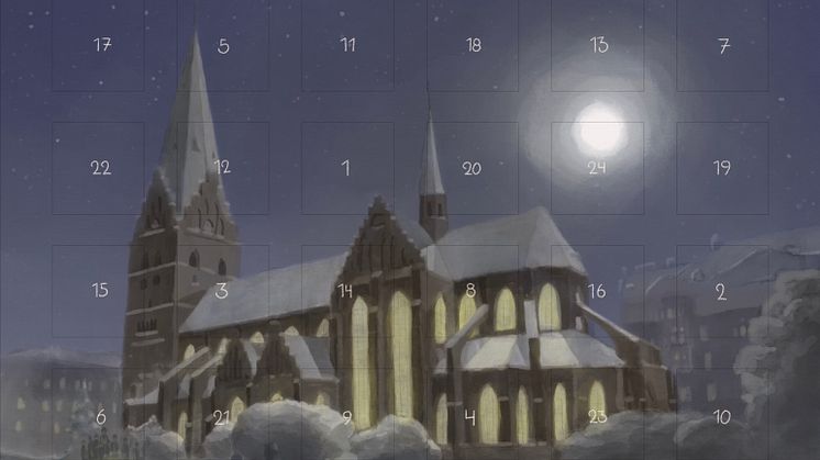 S:t Petri kyrka som adventskalender | Foto: Andreas Paulsson