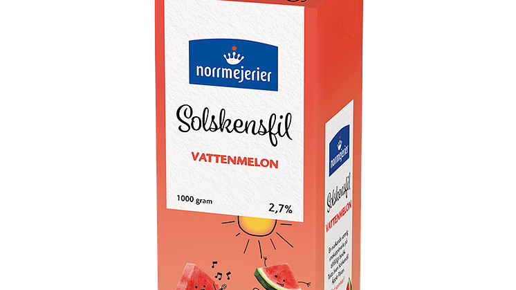 Norrmejerier Solskensfil Vattenmelon