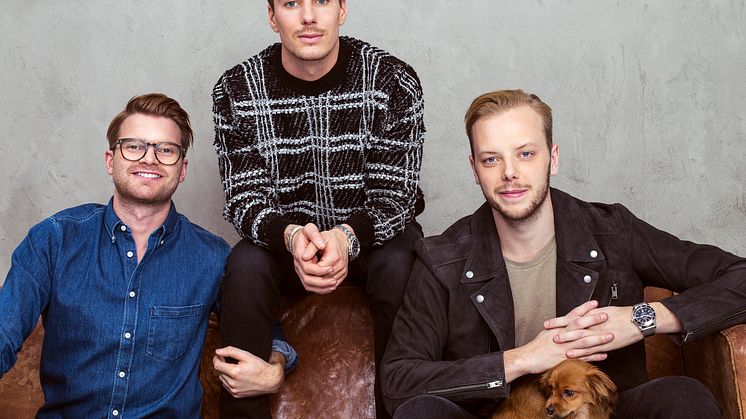 JLC består av Jonas Fagerström, Lucas Simonsson och Carl Déman. 