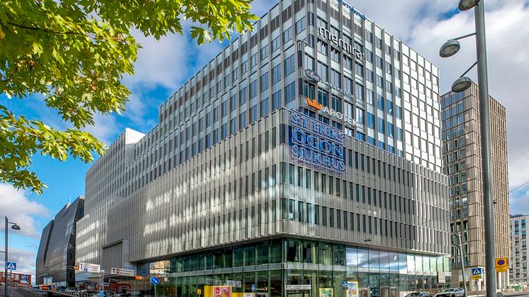 S:t Eriks Ögonsjukhus flyttade in i den nya fastigheten i september 2020. Foto: Jens Sølvberg.