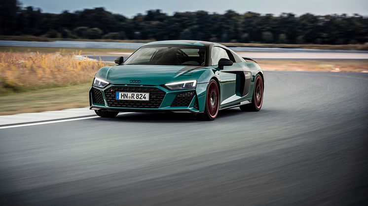 Audi R8 green hell (Tiomangrøn)