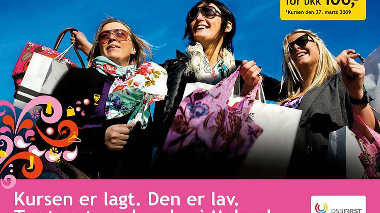 En av annonserna i shoppingkampanjen