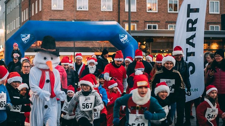 Santa Run i Umeå