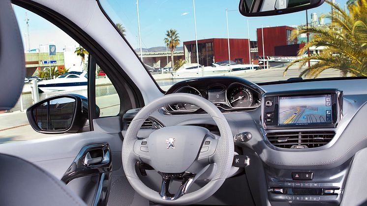 Peugeot 208 får pris för sin innovativa touch-screen