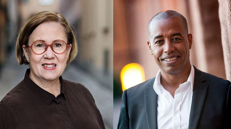 Madeleine Sjöstedt, generaldirektör Svenska institutet och Teshome Wondimu, VD och grundare Selam