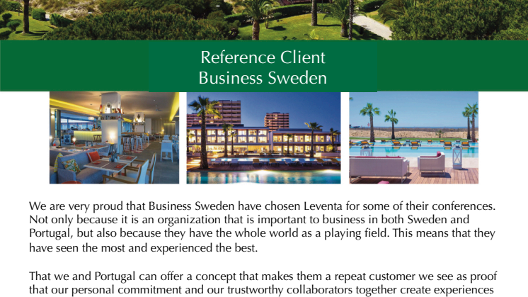 Reference Client - Business Sweden
