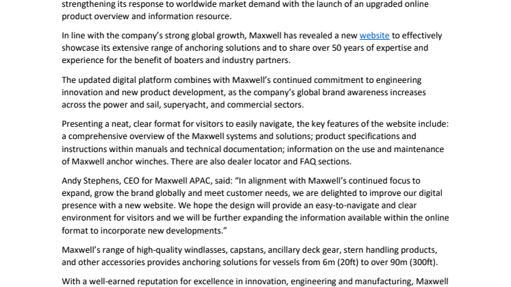14 July 2022 - Maxwell Meets Needs of Global Customers with Digital Update.pdf