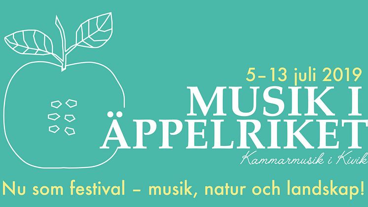 Musik i Äppelriket – inbjudan till pressträff 5 juni på Kiviks Musteri