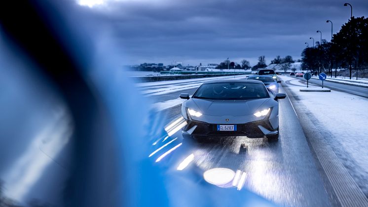 Lamborghini Winter Drive 2022