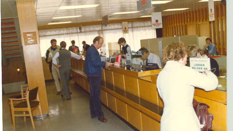 1982 SpareBank 1 Fredrikstad sine lokaler i Brochsgate 