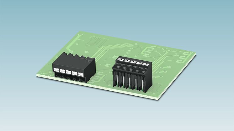THR PCB terminal blocks up to 2.5 mm²