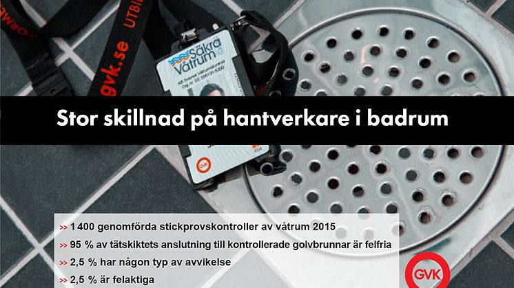 Stor skillnad på hantverkare i badrum