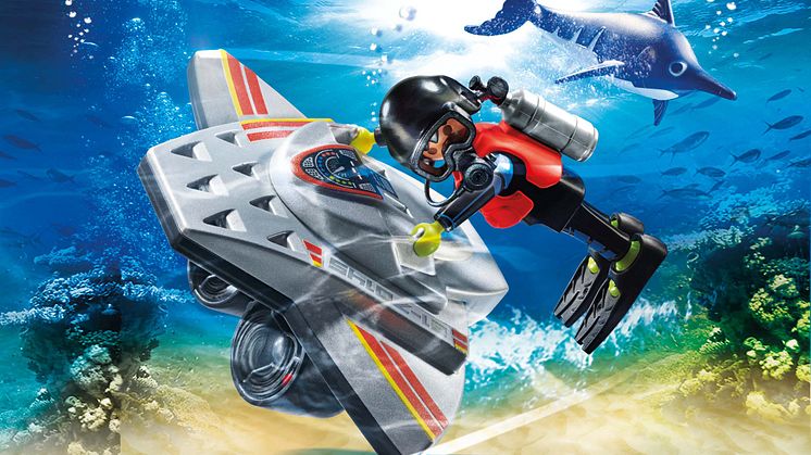 Seenot - Tauchscooter im Rettungseinsatz (70145) von PLAYMOBIL