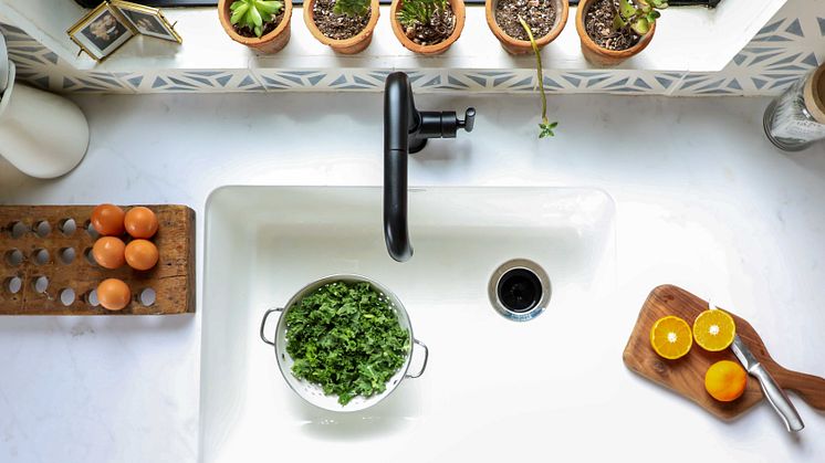 Kims projekt Tiny Home på 52 kvadratmeter med Silestone som bänkskivor 