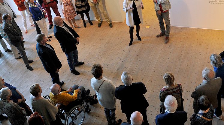 Lars Lerin och Bera Nordal, vernissage sommaren 2014