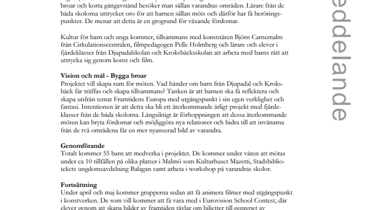 Pressinbjudan: Krokiga bäckar och djupa dalar