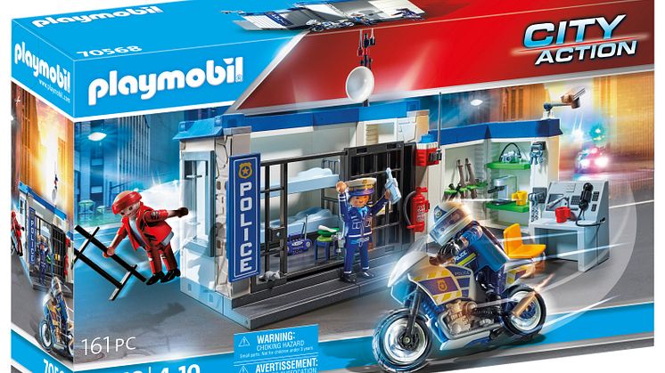Polizei: Flucht aus dem Gefängnis (70568) von PLAYMOBIL