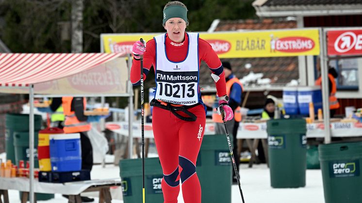 Segrare i Försvarsmaktsvasan 2024 Helene Hafnor