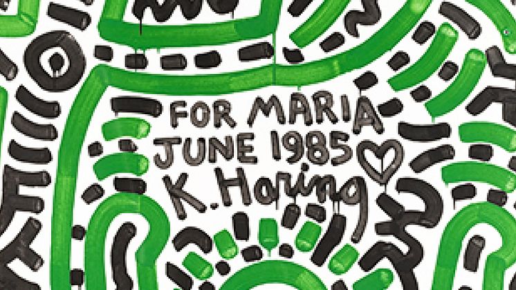 Keith Haring, For Maria June 1985