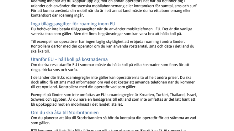 ​Tips till dig som ska semestra utomlands i sommar