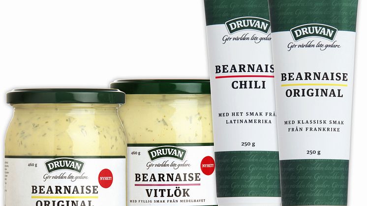 Druvan och svenska folket älskar bearnaise!