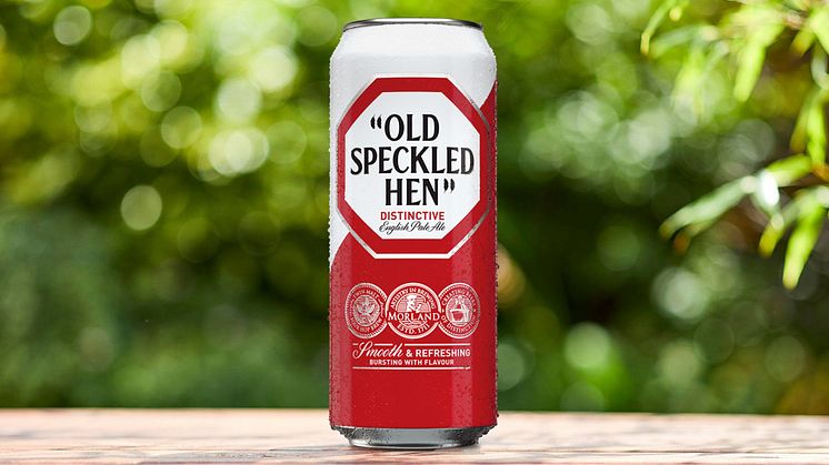 Klassiska Old Speckled Hen gör efterlängtad återkomst på Systembolaget den 1 juni.