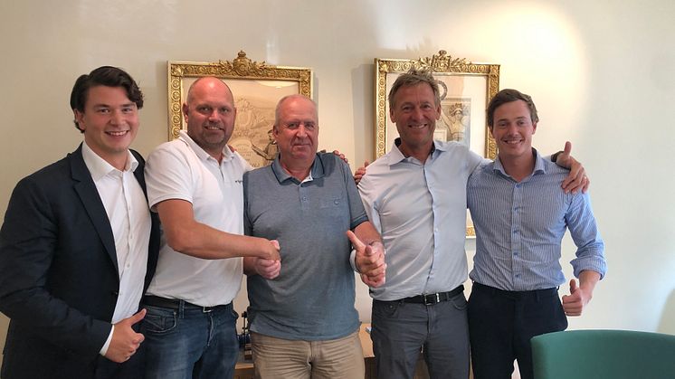 Martin Jacobsson, Andreas Bendrik, Jörgen Jakobsson, Mikael Karlsson och Claes Rosenqvist